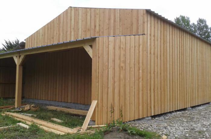 Maison ossature bois -  bardage